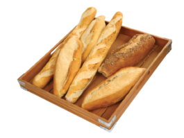 Köşeli Ahşap Kasa- Ekmeklik